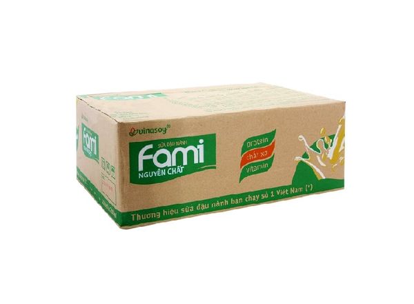  Thùng 40 Bịch Sữa Đậu Nành Fami 200ml 