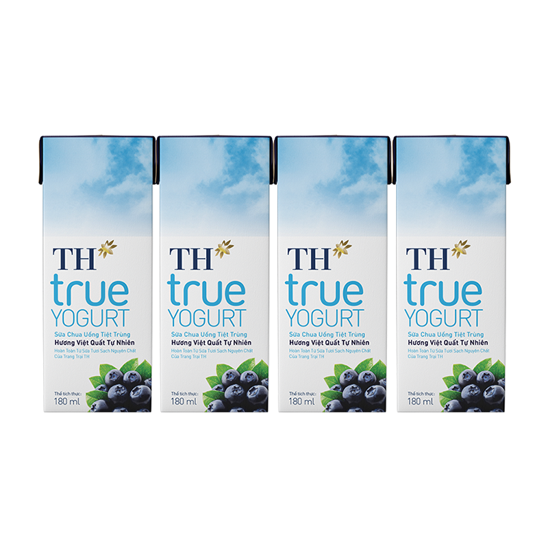  Lốc Sữa Chua Uống TH True Milk Yogurt 180ml 