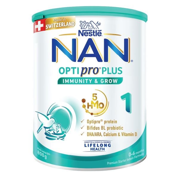  Sữa Bột Nan Optipro Plus 1 800g 5HMO 
