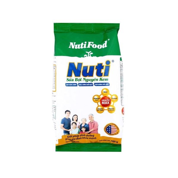  Sữa Bột Nutifood Nguyên Kem 400g 