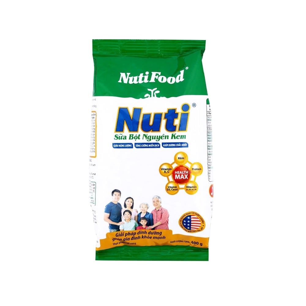  Sữa Bột Nutifood Nguyên Kem 400g 