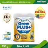  Sữa Bột Nutifood Grow Plus Vàng Sữa Non 1+ 850g 