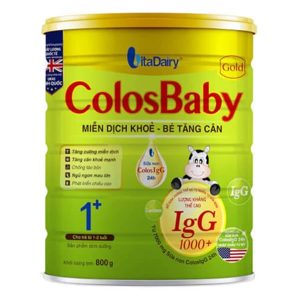  Sữa Bột ColosBaby Gold 1+ 800g 