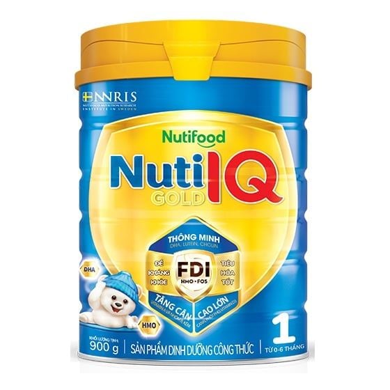  Sữa Bột Nuti IQ Gold 1 900g 
