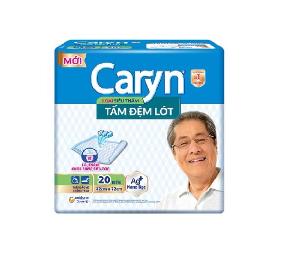  Tấm Đệm Lót Siêu Thấm Caryn 20 Miếng 