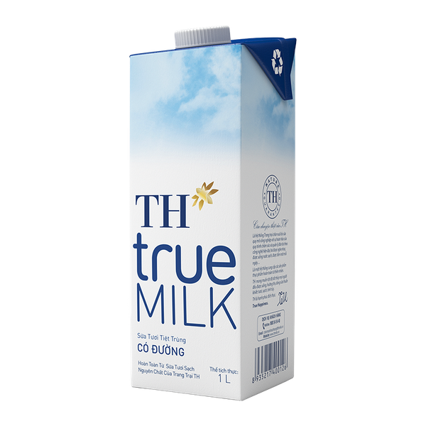 Hộp Sữa Tươi TH True Milk 1 Lit Có Đường 