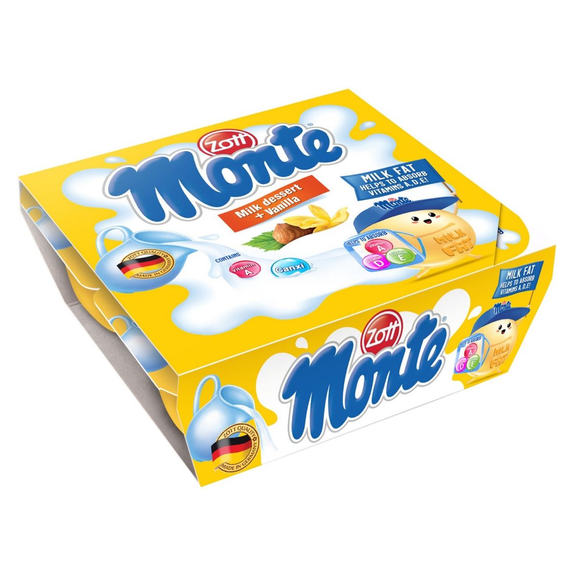 Lốc Váng Sữa Zott Monte 55g 