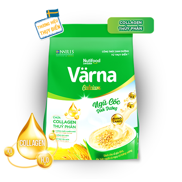  Ngũ Cốc Dinh Dưỡng Nutifood Varna Calcium 500g ( 20 gói x 25g ) 