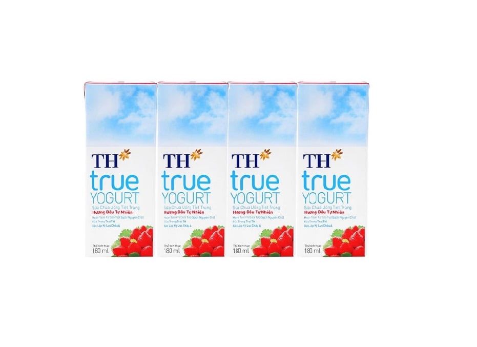  Lốc Sữa Chua Uống TH True Milk Yogurt 180ml 