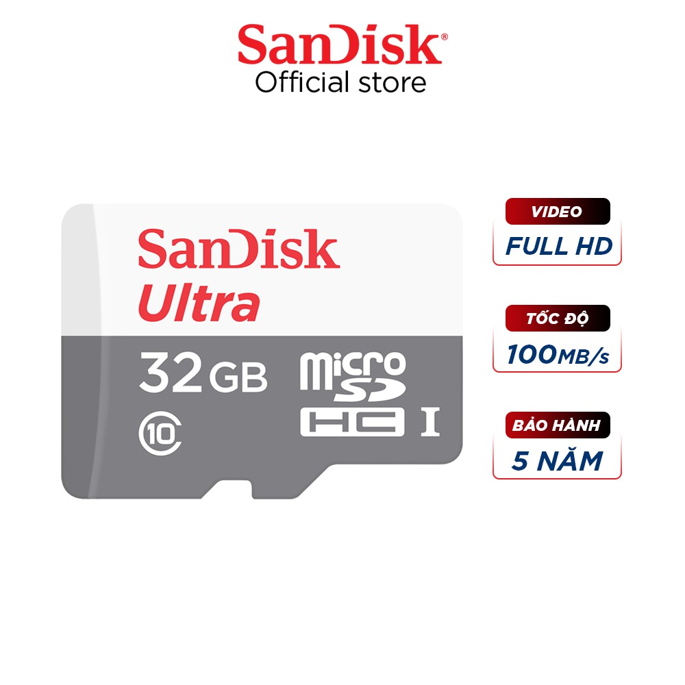 Thẻ Nhớ MicroSD SanDisk Ultra