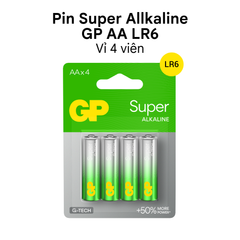 Pin tiểu GP Alkaline 1.5V AA LR6