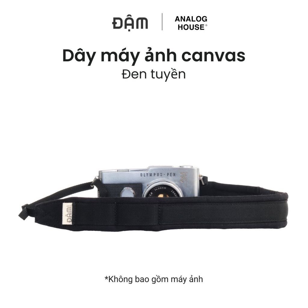 Dây đeo máy ảnh Canvas Đậm BNS Quai Camera