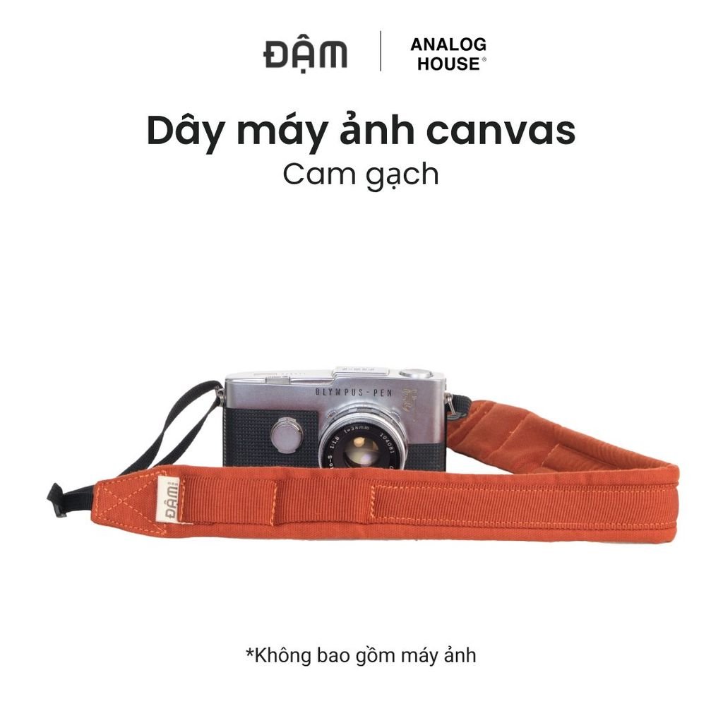 Dây đeo máy ảnh Canvas Đậm BNS Quai Camera