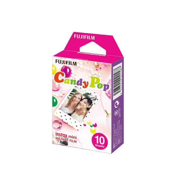 Fujifilm Instax Mini Candy Pop (10 films) - Phim cho máy ảnh chụp lấy liền (Chính hãng) (Ngừng kinh doanh)