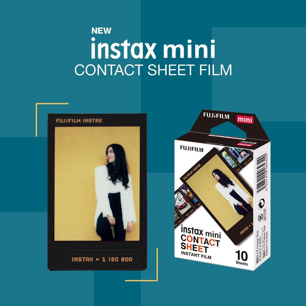Fujifilm Instax Mini Contact Sheet (10 films) - Phim cho máy ảnh chụp lấy liền (Chính hãng)
