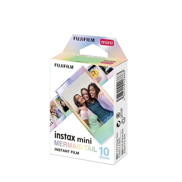 Fujifilm Instax Mini Mermaid Tail (10 films) - Phim cho máy ảnh chụp lấy liền (Chính hãng)