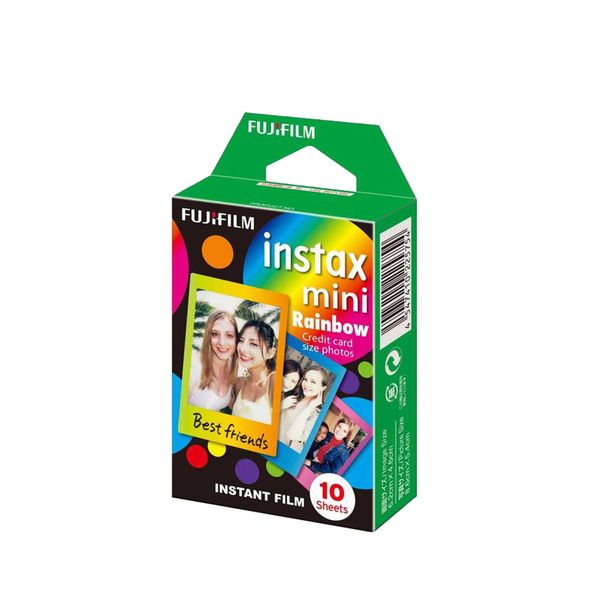 Fujifilm Instax Mini Rainbow (10 films) - Phim cho máy ảnh chụp lấy liền (Chính hãng)