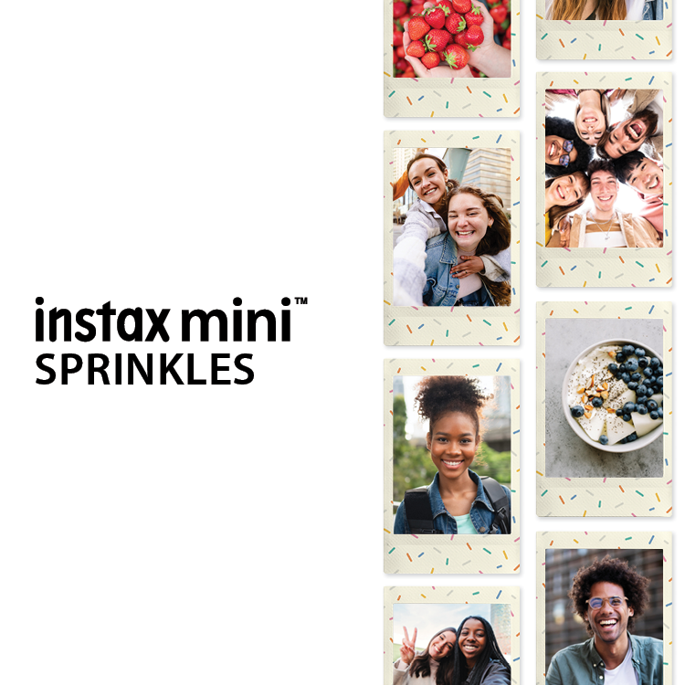 Fujifilm Instax Mini Sprinkles (10 films) - Phim cho máy ảnh chụp lấy liền (Chính hãng)