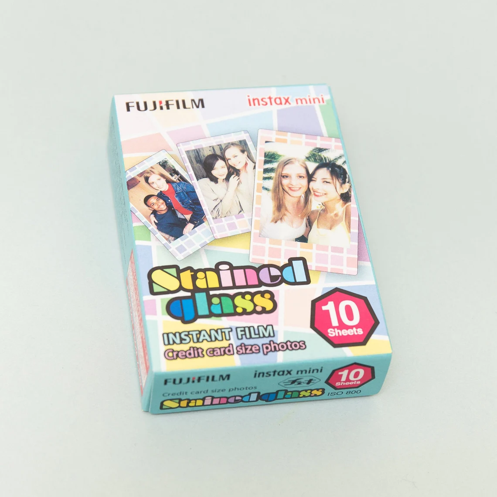 Fujifilm Instax Mini Stained Glass (10 films) - Phim cho máy ảnh chụp lấy liền (Chính hãng)