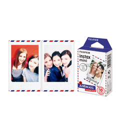 Fujifilm Instax Mini Airmail (10 films) - Phim cho máy ảnh chụp lấy liền (Chính hãng) (Ngừng kinh doanh)