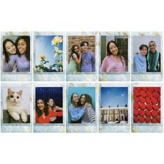 Fujifilm Instax Mini Blue Marble (10 films) - Phim cho máy ảnh chụp lấy liền (Chính hãng)