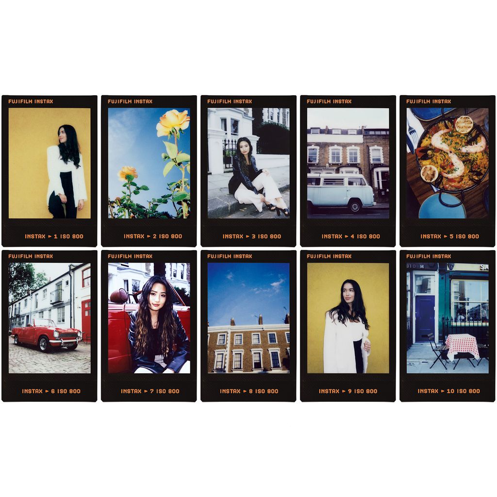 Fujifilm Instax Mini Contact Sheet (10 films) - Phim cho máy ảnh chụp lấy liền (Chính hãng)