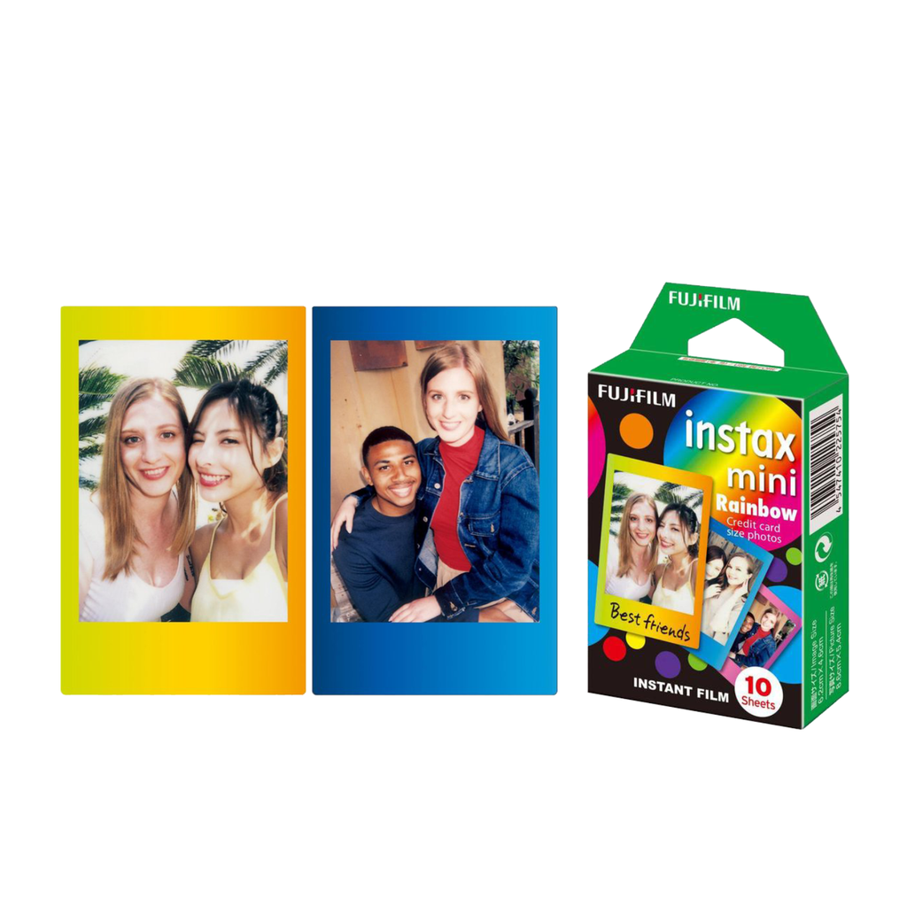 Fujifilm Instax Mini Rainbow (10 films) - Phim cho máy ảnh chụp lấy liền (Chính hãng)