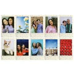 Fujifilm Instax Mini Sprinkles (10 films) - Phim cho máy ảnh chụp lấy liền (Chính hãng)