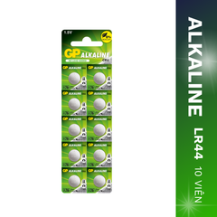 Pin cúc áo GP Alkaline 1.5V LR44 | A76 | SR44 | AG13 | CA18