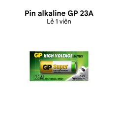Pin hiệu suất cao GP Alkaline 12V A23 | 23A | MN21 | LRV08 | V23GA