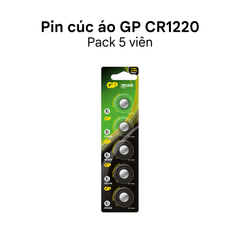 Pin cúc áo GP Lithium 3V CR1220 | DL1220 | 1220