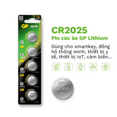 Pin cúc áo GP Lithium 3V CR2025 | DL2025 | 2025