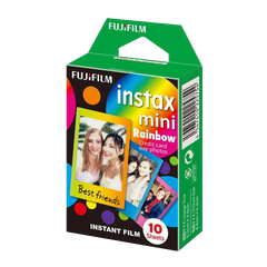 Fujifilm Instax Mini Rainbow (10 films) - Phim cho máy ảnh chụp lấy liền (Chính hãng)