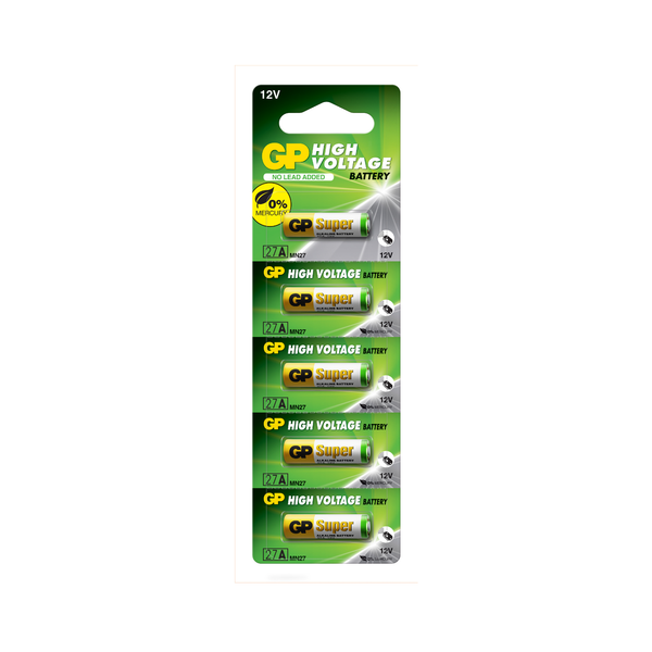 Pin hiệu suất cao GP Alkaline 12V A27 | 237A | A27BP | G27A | GP27A | L828 | MN27