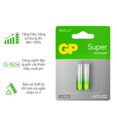 Pin đũa GP Alkaline 1.5V AAA | 3A
