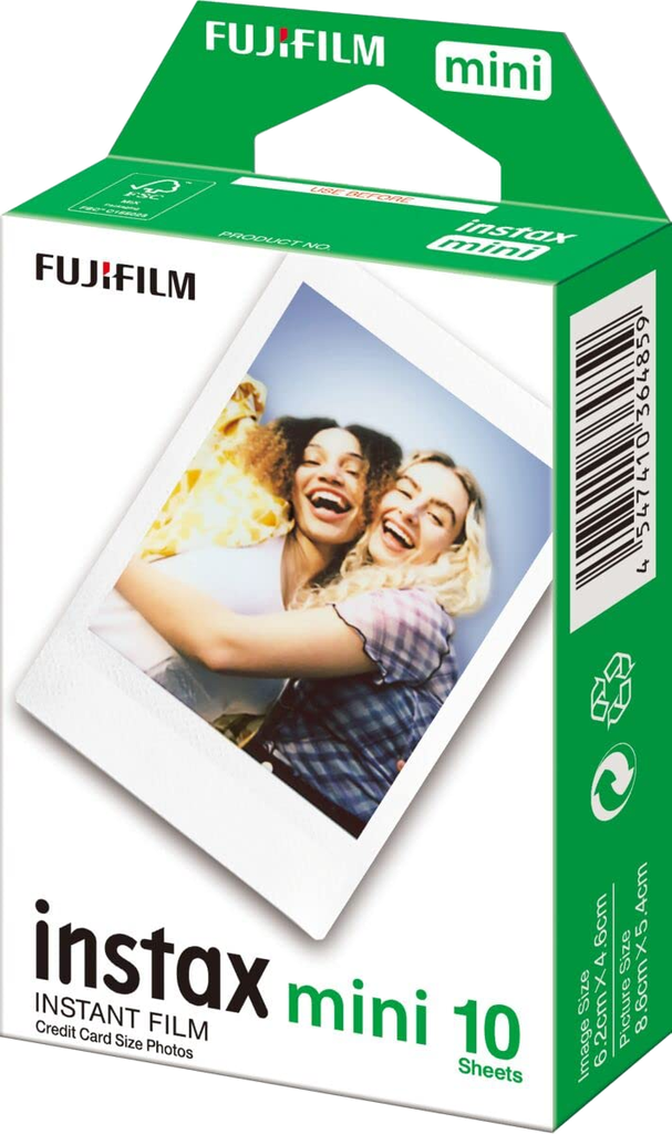 Film chụp lấy liền Fujifilm Instax Mini viền trắng