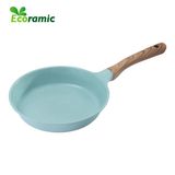  Chảo Cạn Vân Đá Đáy Từ Ecoramic Platinum Size 20 