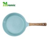  Chảo Cạn Vân Đá Đáy Từ Ecoramic Platinum Size 20 