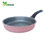  Chảo Cạn Vân Đá Đáy Từ Ecoramic Size 20 