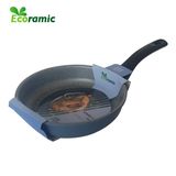  Chảo Cạn Vân Đá Đáy Từ Ecoramic Size 20 
