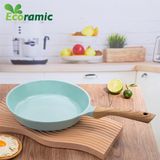  Chảo Cạn Vân Đá Đáy Từ Ecoramic Platinum Size 20 