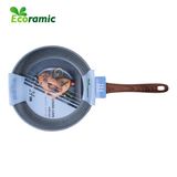  Chảo Cạn Vân Đá Đáy Từ Ecoramic Size 20 