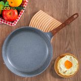  Chảo Cạn Vân Đá Đáy Từ Ecoramic Size 20 