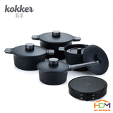  BỘ NỒI CHỐNG DÍNH CAO CẤP OSLO KOKKER HÀN QUỐC 