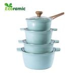  Bộ 4 Nồi Đáy Từ Cao Cấp Ecoramic Platinum 