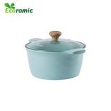  Nồi Đúc Vân Đá Đáy Từ Ecoramic Platinum 