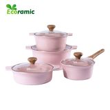  Bộ 4 Nồi Đáy Từ Cao Cấp Ecoramic Platinum 