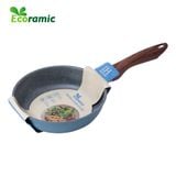  Chảo Cạn Vân Đá Đáy Từ Ecoramic Size 24 