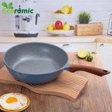  Chảo Sâu Lòng Vân Đá Đáy Từ Ecoramic Size 26 