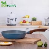 Chảo Cạn Vân Đá Đáy Từ Ecoramic Size 24 